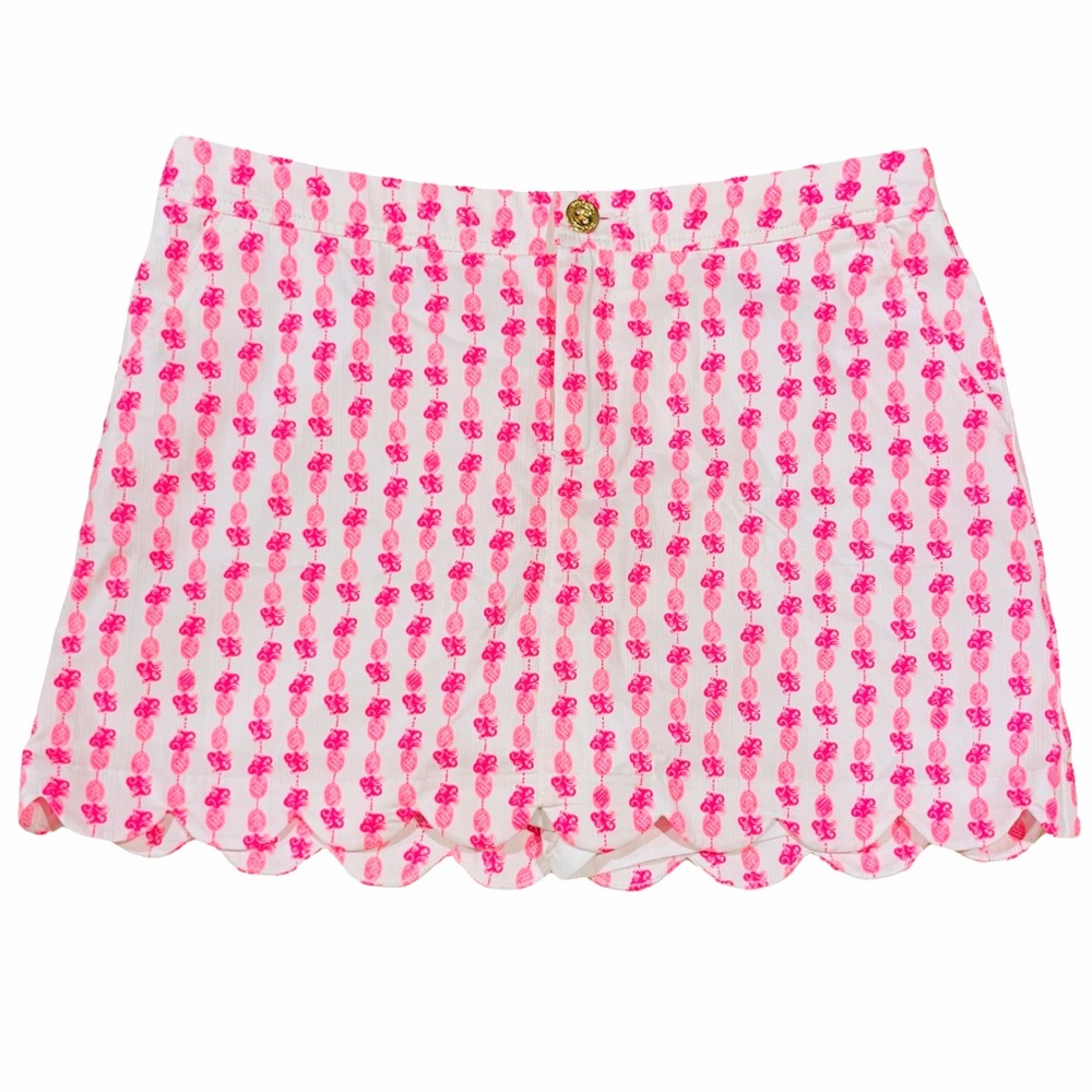 Lilly Pulitzer Pink and White Skort